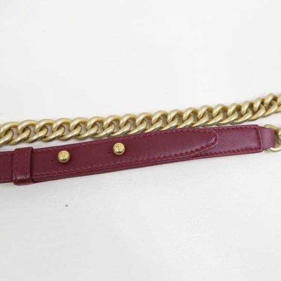 Chanel Boy Small Around Winered Lambskin Bag - Picture 7 of 8